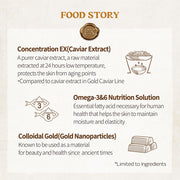 SKINFOOD Gold Caviar EX Emulsion English ingredient-story information