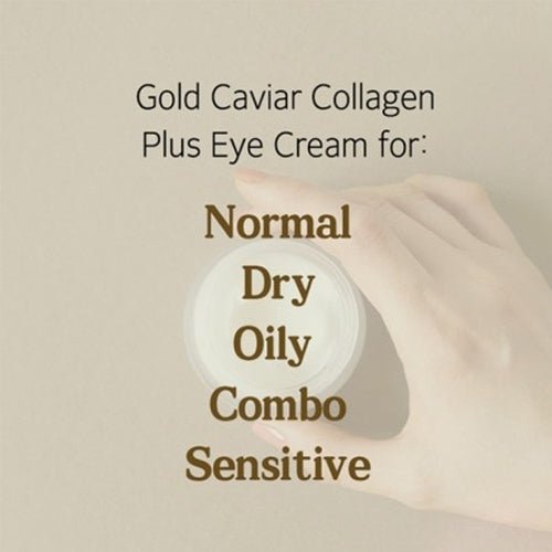SKINFOOD Gold Caviar Collagen Plus Eye Cream skin-type guide
