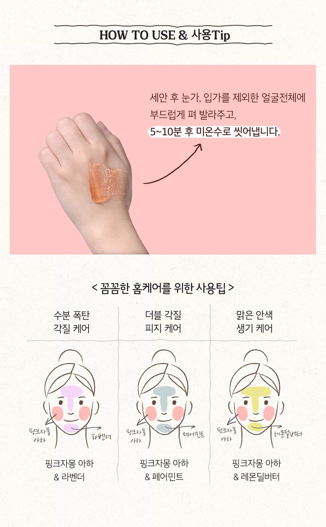 SKINFOOD Pink Grapefruit AHA Food Mask original Korean how to use tips