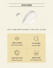 SKINFOOD Naju Pear Deep Cleansing Oil 55mL original Korean features