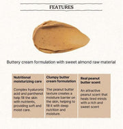 SKINFOOD Peanut Butter Food Mask texture and ingredients in English