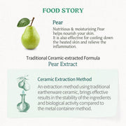 SKINFOOD Pear Mint Food Mask: English ingredient information