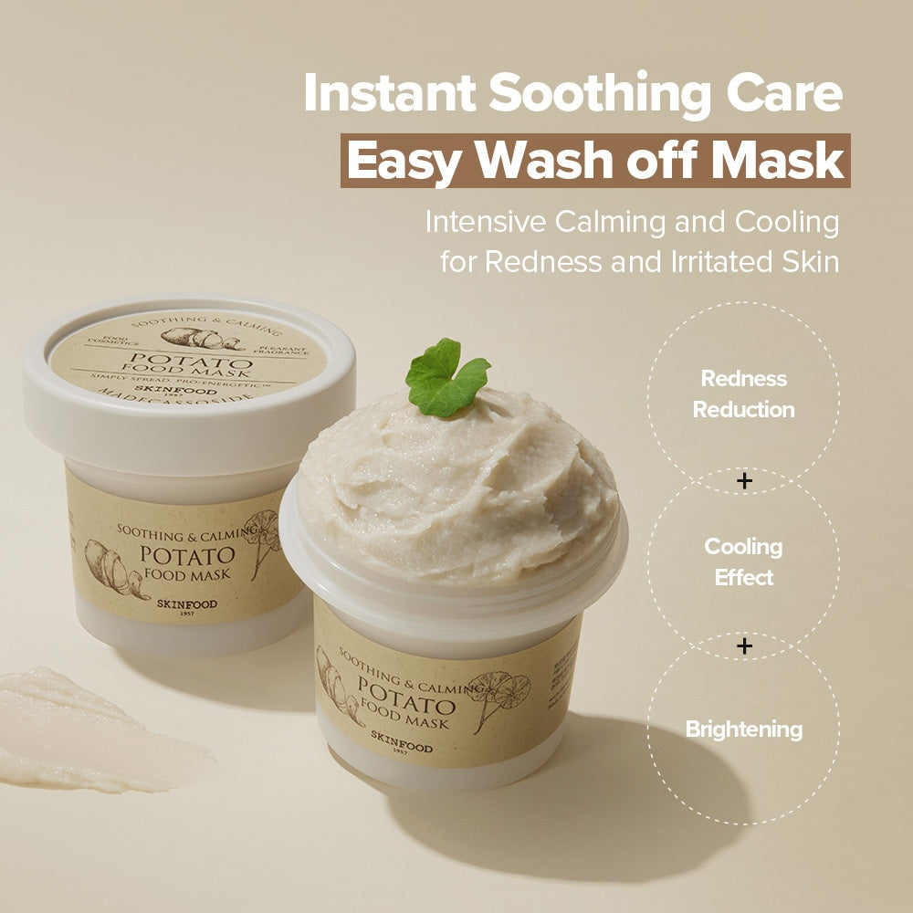 SKINFOOD Potato Food Mask 120g - Soothing benefits