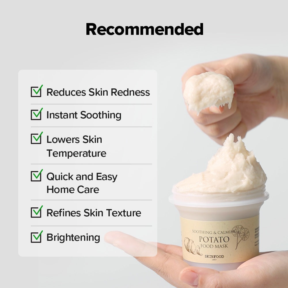 SKINFOOD Potato Food Mask 120g - Recommended uses and benefits