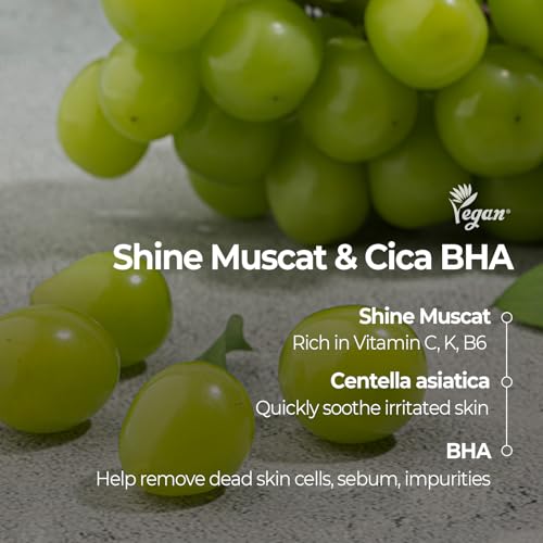 Shine Muscat Cica BHA Food Mask 6.35 oz English product information 2