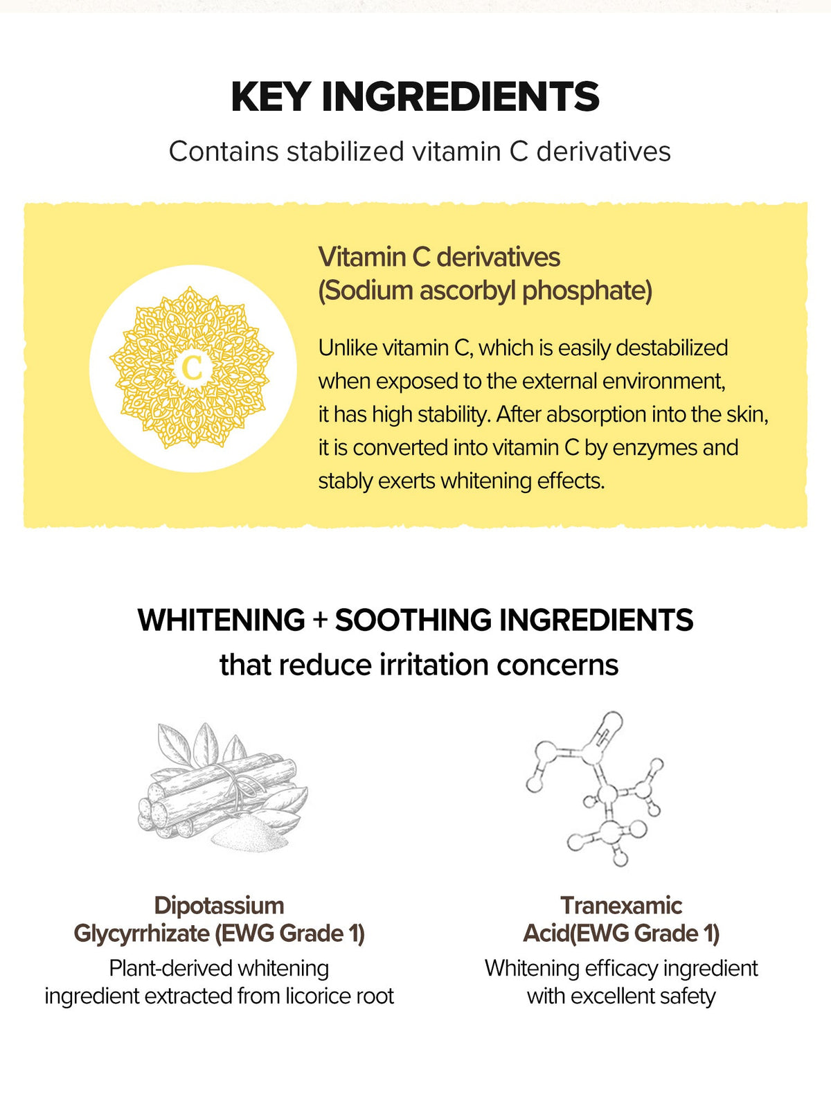 SKINFOOD yuja c dark spot clear cream English product information panel 3