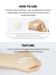 SKINFOOD yuja c dark spot clear cream English product information panel 4