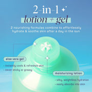SpaLife After Sun Gel-Lotion aloe gel and moisturizing lotion