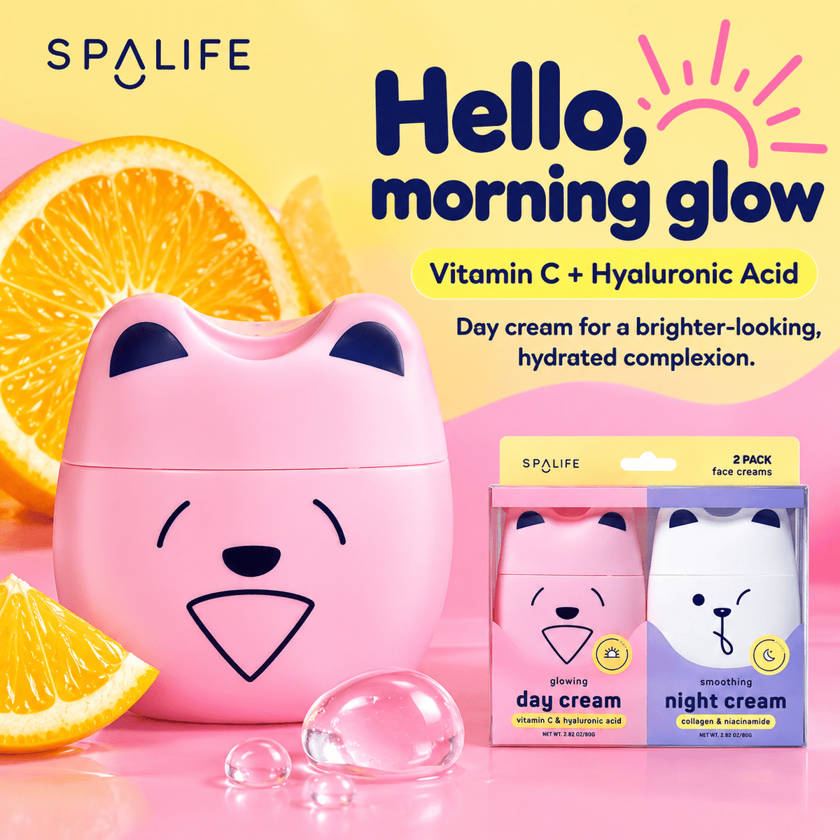 SpaLife Day and Night Cream Duo product information 2