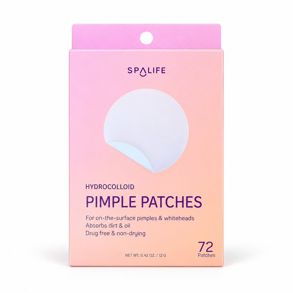 SpaLife Clear Hydrocolloid Pimple Patches: main