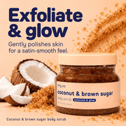 Exfoliate and glow with SpaLife Coconut & Brown Sugar Body Scrub