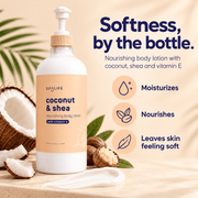 SpaLife Coconut and Shea Body Lotion 1 L - softness