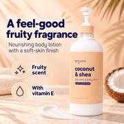 SpaLife Coconut and Shea Body Lotion 1 L - fruity fragrance