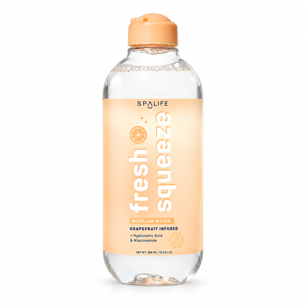 SpaLife Fresh Squeeze grapefruit micellar water 399 ml, main product image on white