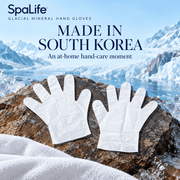 SpaLife Glacial Mineral hand gloves made in South Korea for at-home hand care