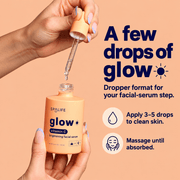 SpaLife Glow Vitamin C Facial Serum 100 mL - dropper format