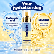 Hyaluronic acid and squalane key ingredient benefits