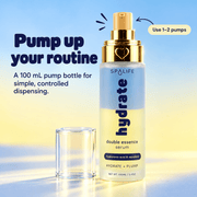 Gold pump bottle product details