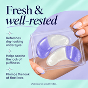 SpaLife Hydrating Eye Patches 8 pairs - fresh well rested
