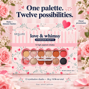 One twelve-shade palette, total net weight16g