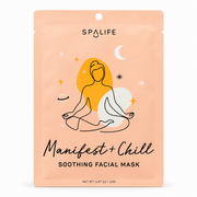 SpaLife Manifest + Chill Soothing Facial Mask, one 23 g sachet