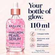 SpaLife Hyaluronic Pearl Serum 110 ml bottle contents
