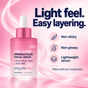 Lightweight non-sticky SpaLife serum