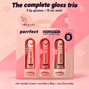 SpaLife Purrfect Pout contents infographic