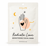 SpaLife Radiate Love Brightening Facial Mask 23 g pouch