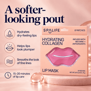 SpaLife Collagen & Red Wine Lip Masks – benefits