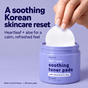SpaLife Rest + Reset Korean toner pads: soothing korean