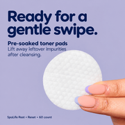 SpaLife Rest + Reset Korean toner pads: pad detail