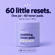 SpaLife Rest + Reset Korean toner pads: contents