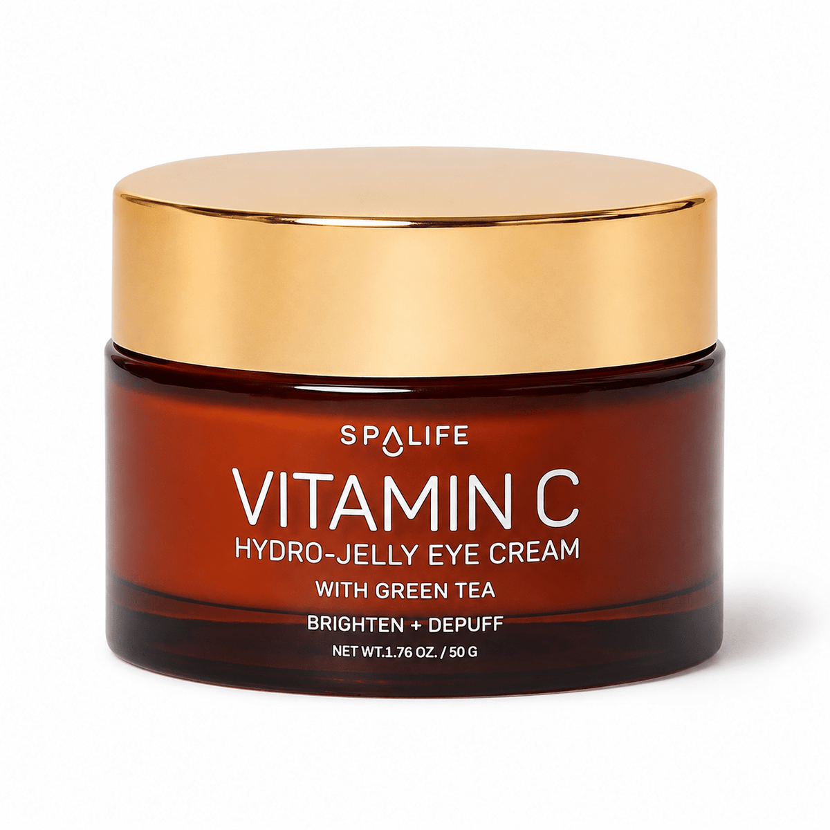SpaLife Vitamin C Hydro-Jelly Eye Cream 50 g jar on white