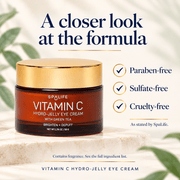 SpaLife Vitamin C Eye Cream supplier-stated formula standards