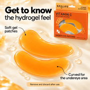 SpaLife Vitamin C Hydrogel Eye Patches 8 pairs - hydrogel format