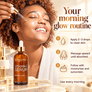SpaLife Vitamin C Serum 110 mL morning usage directions