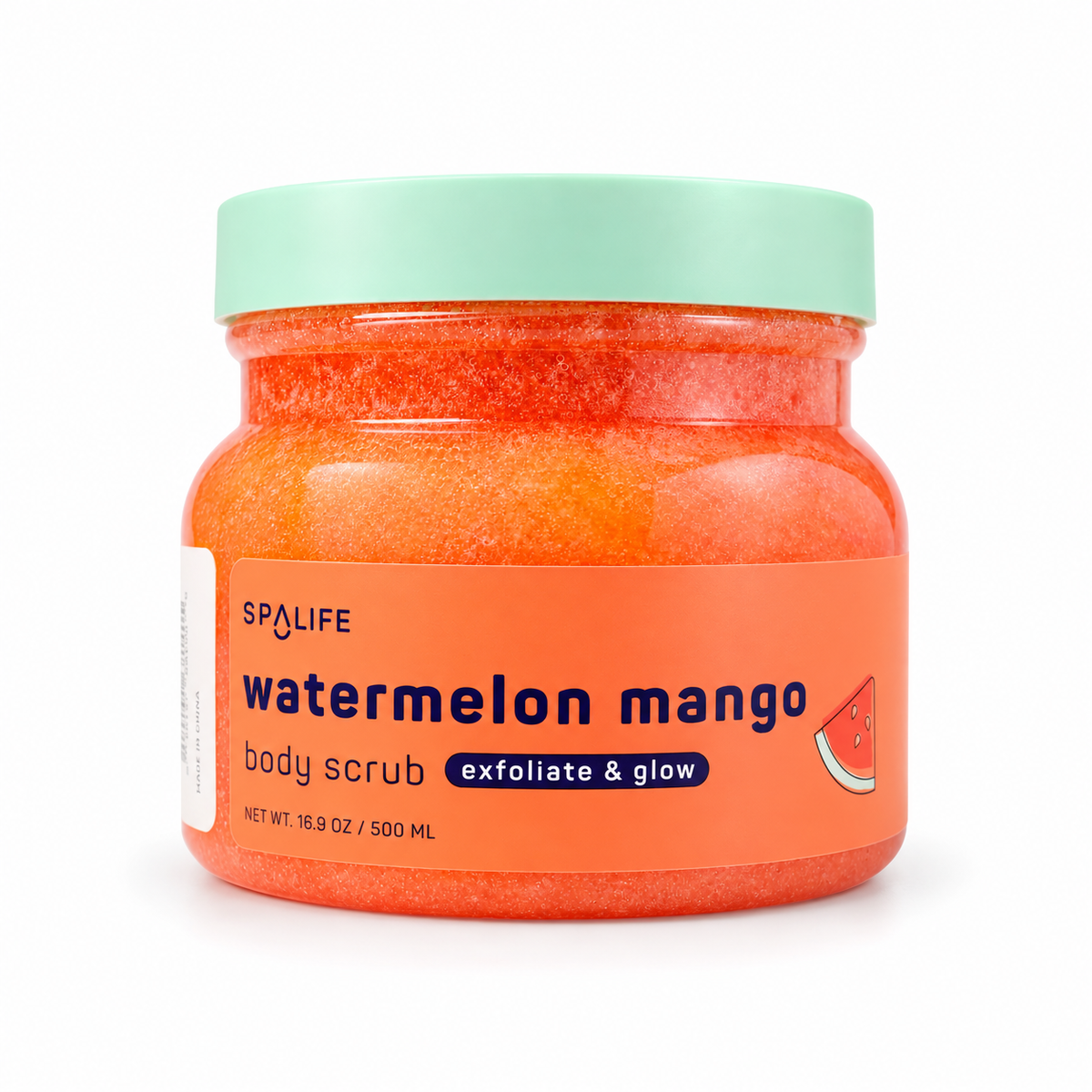 SpaLife Watermelon Mango Body Scrub 500 mL: White-background main