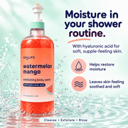 SpaLife hyaluronic acid body wash moisture and soft skin benefits