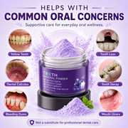 Teeth Restoration Mineral Powder for Yellow Teeth & Stains