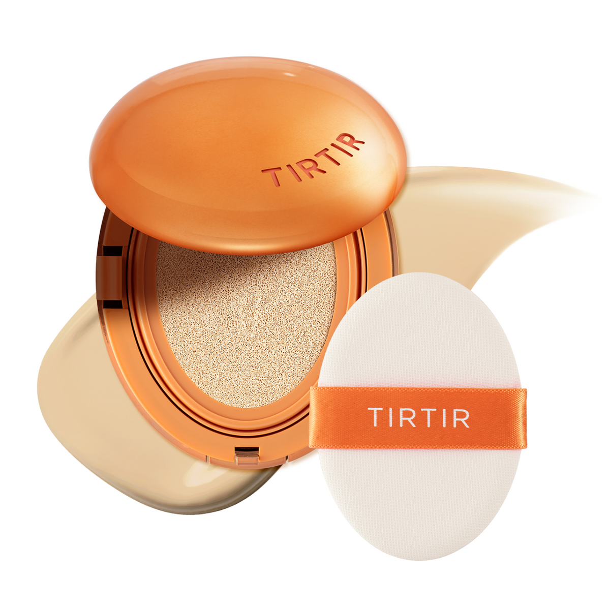 TIRTIR AI Filter Cushion 21W Natural Ivory 18g shade and texture