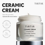 TIRTIR Ceramic Cream 50mL hydration overview