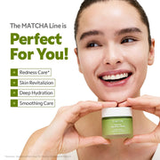 TIRTIR matcha cream texture and suitability