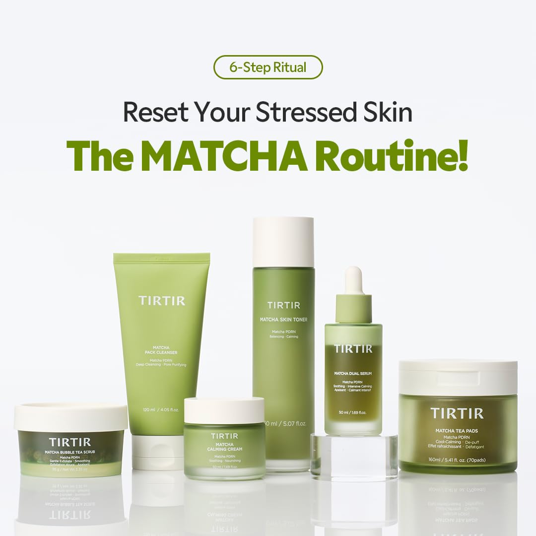 TIRTIR matcha cream routine and suitability