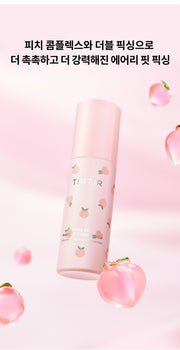 TIRTIR Peach Fixer 80mL peach complex and airy fixing introduction - original Korean source