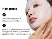 Torriden BALANCEFUL sheet mask English application guide