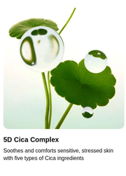 Torriden BALANCEFUL Serum original 5D Cica Complex ingredient panel