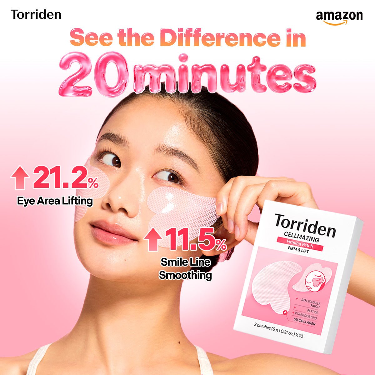 Torriden CELLMAZING Firming Patch brand clinical introduction