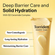 Torriden SOLID IN Cream moisture barrier and hydration overview