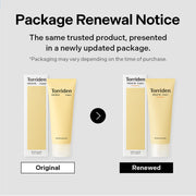 Torriden SOLID IN Cream original package renewal notice